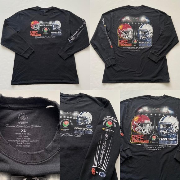 USC & Penn State Rose Bowl Long Sleeve Tee - Picture 4 of 4